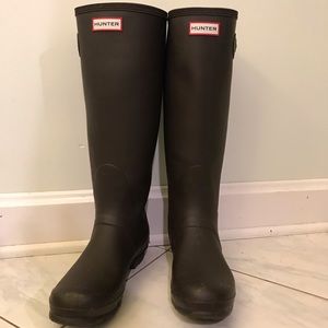 Women’s Original Tall Dark Brown Hunter Boots